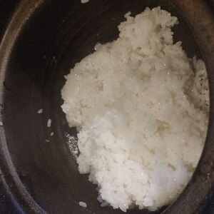 基本の土鍋ごはん☆つやつやもっちりのご飯を簡単に！
